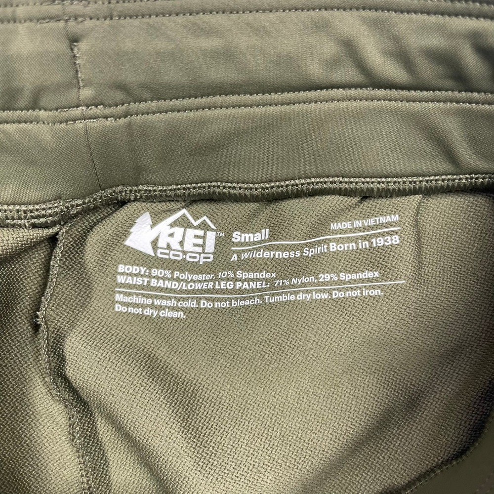REI Co-op Swiftland Running Pants Mens Small Green Tapered Joggers - Picture 6 of 8